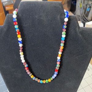 New Glass Beads necklace by Plunder #51